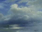 Albert Bierstadt Sea and Sky USA oil painting artist